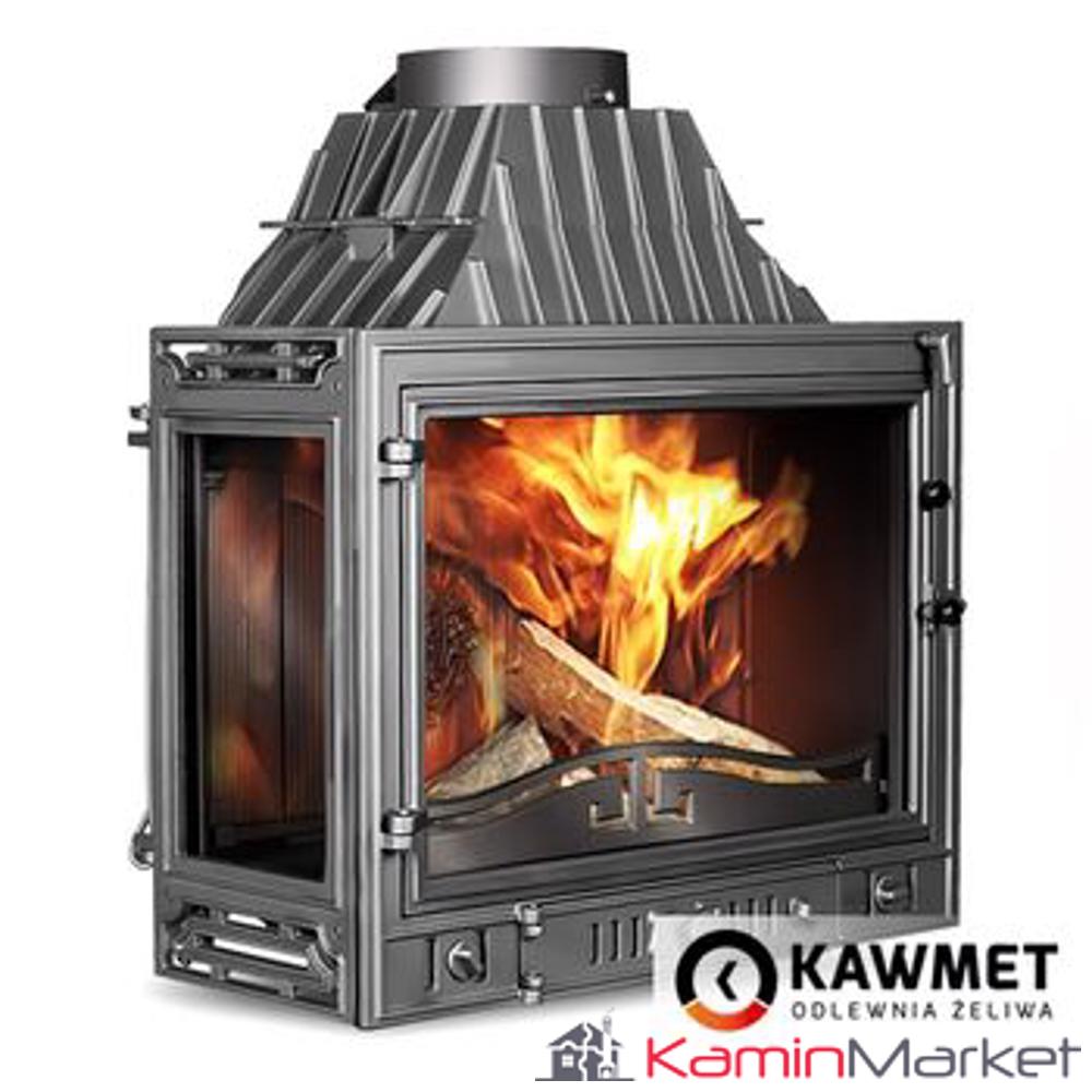 Kawmet W3 16.7 kW PB - Focar șemineu fontă sticlă - Laterală stânga