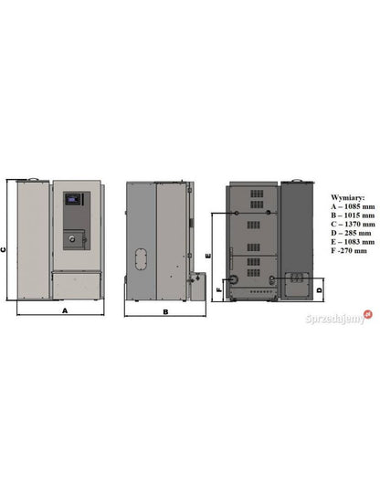 Prestige 25kW Pellet Central Heating Boiler