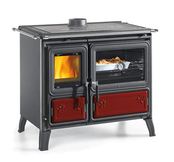 Soba de gatit pe lemne  La Nordica Prestige Line -  Milly - Bordeaux