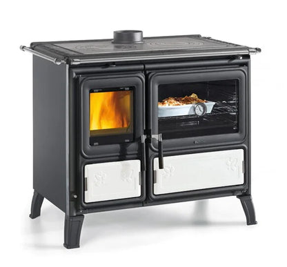 Soba de gatit pe lemne  La Nordica Prestige Line -  Milly - Bordeaux