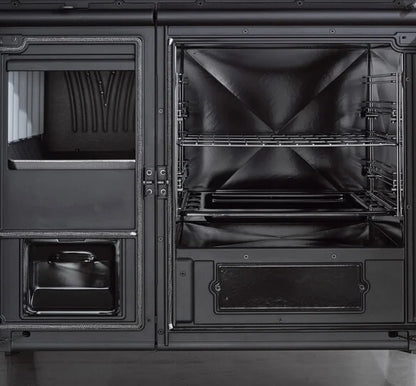 Soba de gatit pe lemne  La Nordica Prestige Line -  Milly - Bordeaux