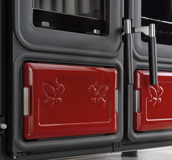 Soba de gatit pe lemne  La Nordica Prestige Line -  Milly - Bordeaux