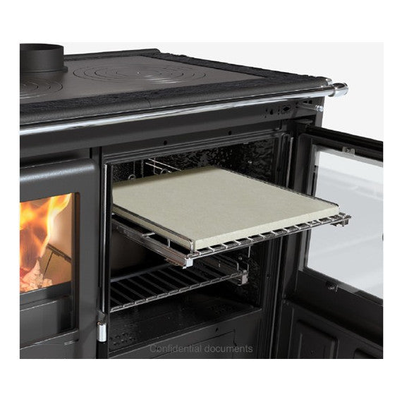 Soba de gatit cu lemne Nordica Gardenia XXL Oțel