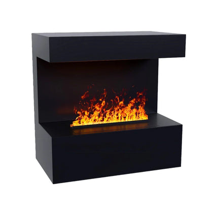 Șemineu Electric de Perete ScandiFlames Opti-myst - Fum și Apă, Negru