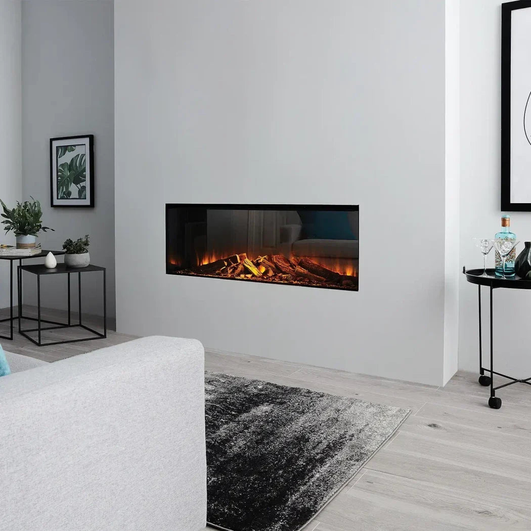 Șemineu Electric Încorporat New Forest 1200 - Căldură și Stil Premium