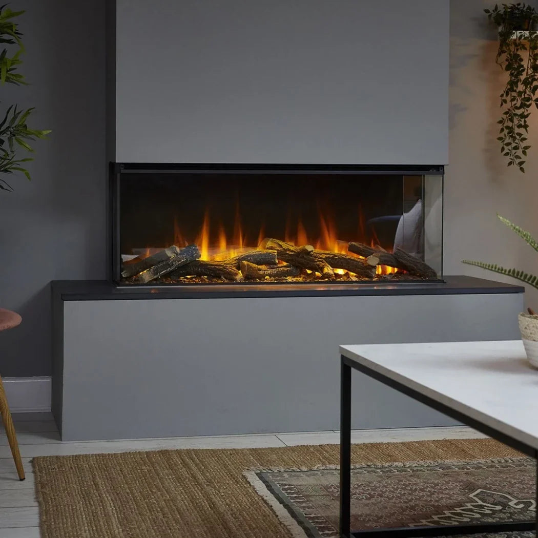 Șemineu Electric Încorporat New Forest 1200 - Căldură și Stil Premium