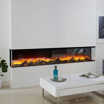 Șemineu Electric Încorporat New Forest 2400 - Vederi Panoramice ale Flăcărilor