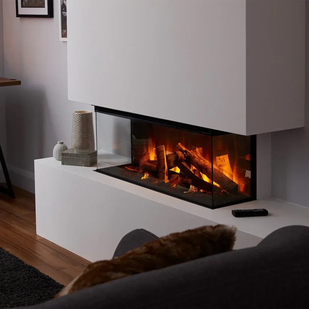 Șemineu Electric Încorporat New Forest 870 - Vederi Multiple ale Flăcărilor