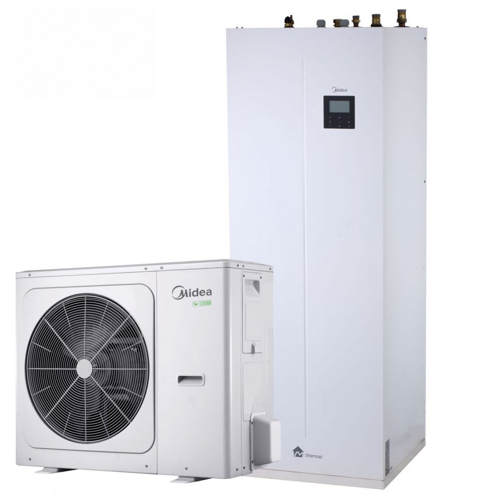 Midea All-in-One 6kW Heat Pump with 190L Integrated Boiler