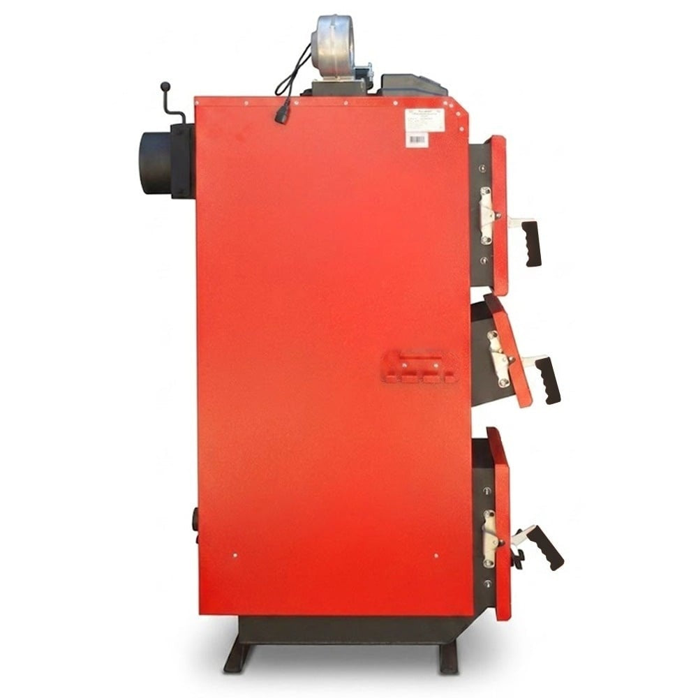 Pachet centrala/Cazan pe lemn/carbune Termax Grizzly 27 kW cu ventilator si automatizare, 180 m²