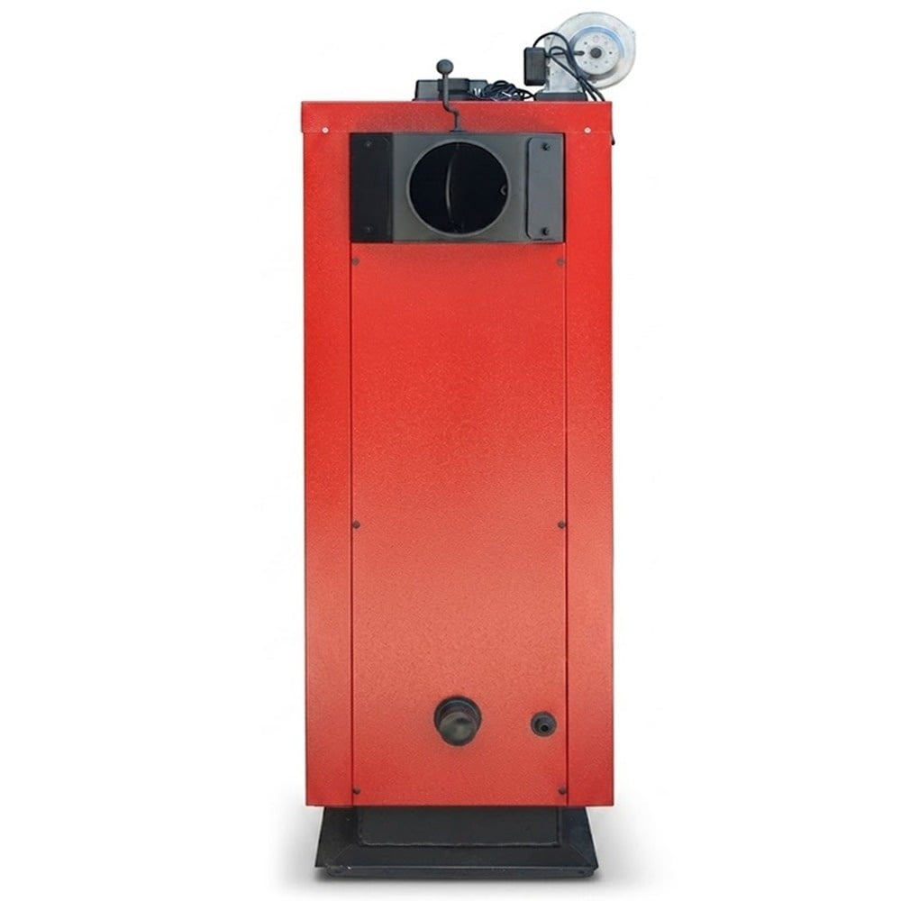Pachet centrala/Cazan pe lemn/carbune Termax Grizzly 27 kW cu ventilator si automatizare, 180 m²