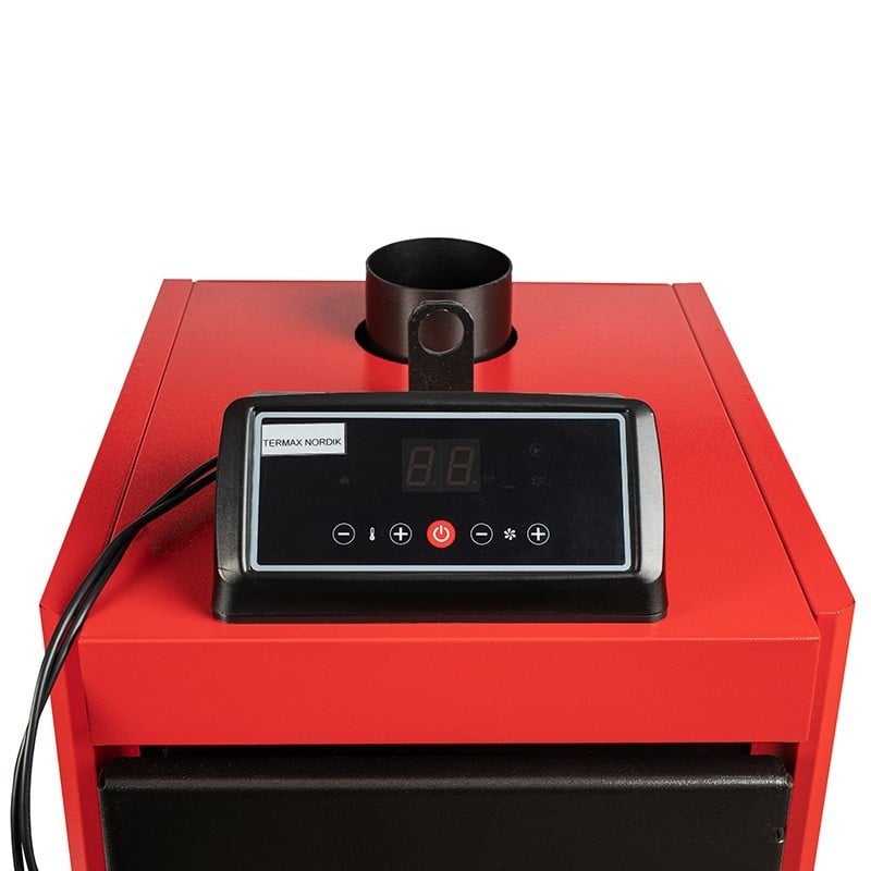 Pachet centrală pe lemn/cărbune Termax Nordik 46 kW echipat cu calorifere și accesorii