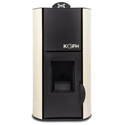 Pachet Smart Control: Termosemineu peleti KOPH PM 18kW (120mp) cu Termostat WiFi, Aspirator cenusa si Stabilizator tensiune