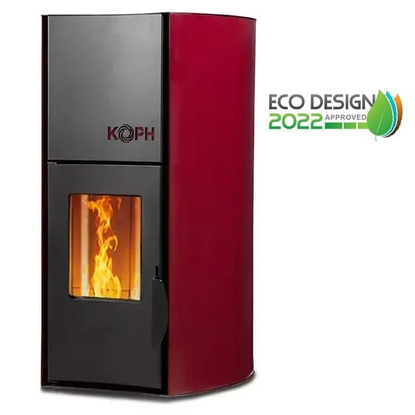 Pachet Smart Control: Termosemineu peleti KOPH PM 18kW (120mp) cu Termostat WiFi, Aspirator cenusa si Stabilizator tensiune