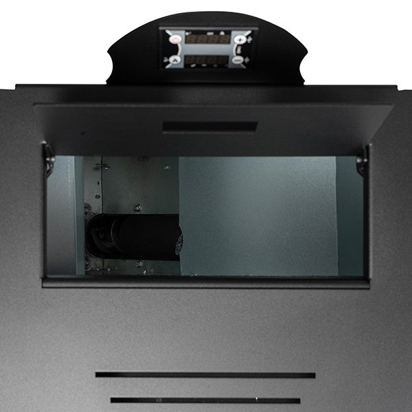 Pachet Termosemineu pe Peleti KOPH PM 25 kW, 160 mp, cu Boiler Termoelectric Ariston 100L, Pompa, Vas Expansiune si Accesorii, Crem