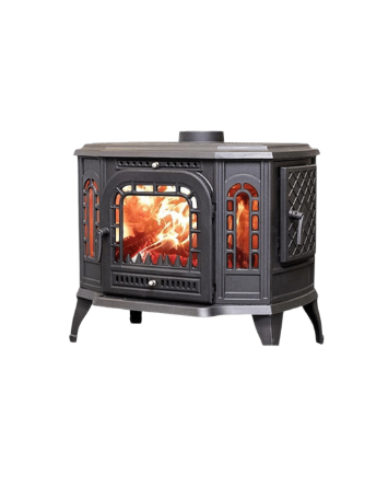 Sobă Kawmet P7 ECO Sticlă laterală dreapta - 10,5 kW