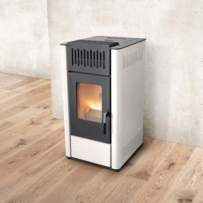 Soba pe Peleti HELLIA - Eficienta, Eleganta si Control Inteligent (8 kW)