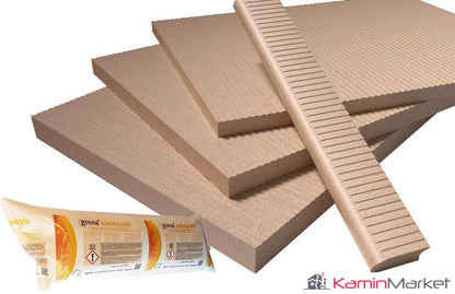 Plăci de Vermiculită Izolante – Grenaisol – pentru construcția Șemineului