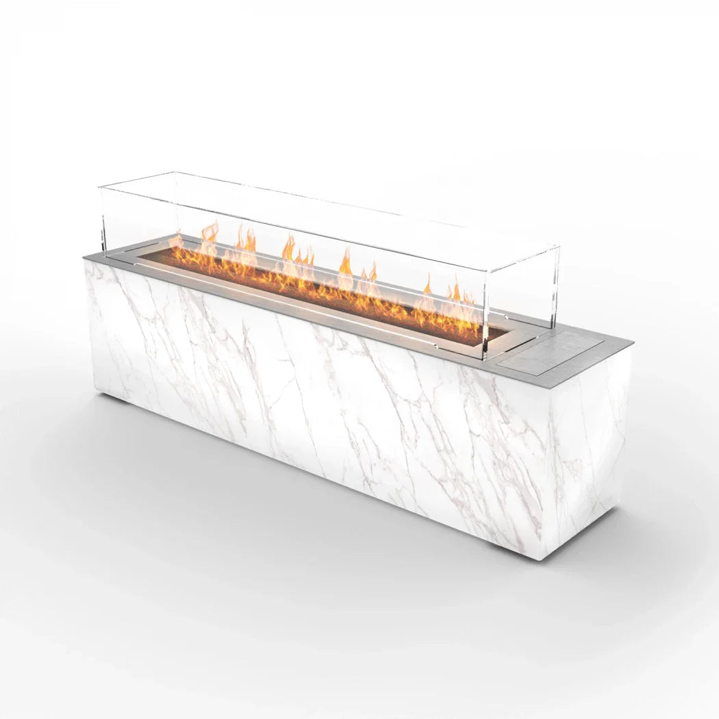 Șemineu Exterior Bioetanol Planika Cabo Daze / Laurent - Eleganță și Căldură pentru Terasa Ta