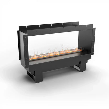 Șemineu "Cool Flame 1000" cu Vedere Dublă - Tehnologie Avansată de Vapori de Apă