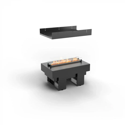Șemineu Încorporat Cool Flame 500 Island - Elegant și Modern