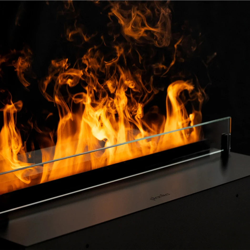 Șemineu Electric Cool Flame 500 cu Aburi de Apă - Instalare Încasetată, Control de la Distanță