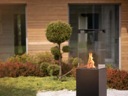 Încălzitor de Exterior pe Gaz Faro Jet Black - Elegant și Eficient