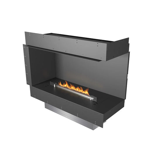 Șemineu pe colț Planika Forma Right - Prime Fire - Căldură și Stil Automatizat