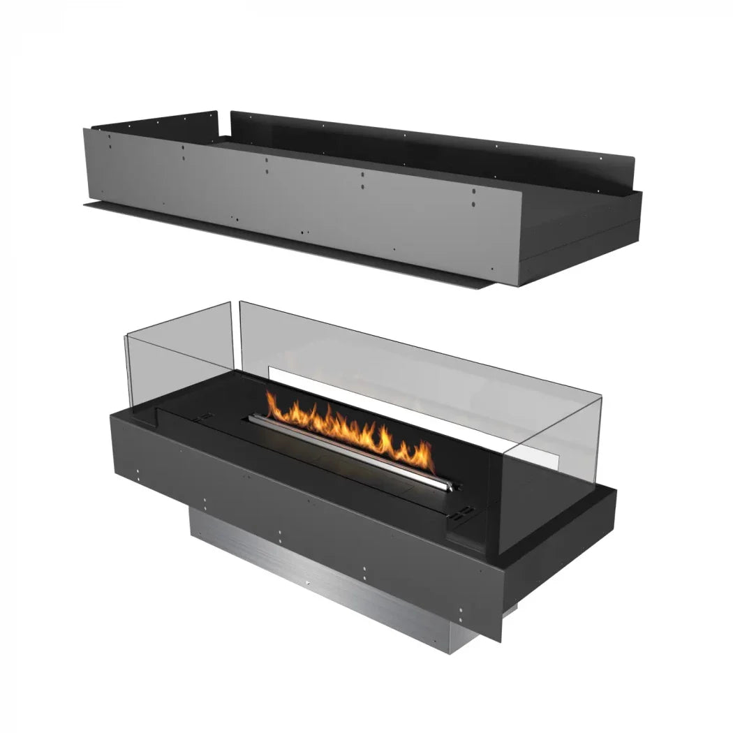 Șemineu Bioetanol Rotund Forma 800 Island - Design Suspendat Panoramic