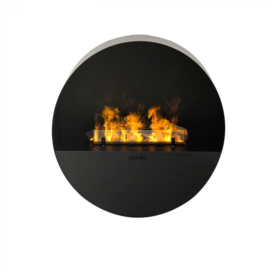 Șemineu Electric Misty Opti-Myst - Negru cu Flacără Realistă