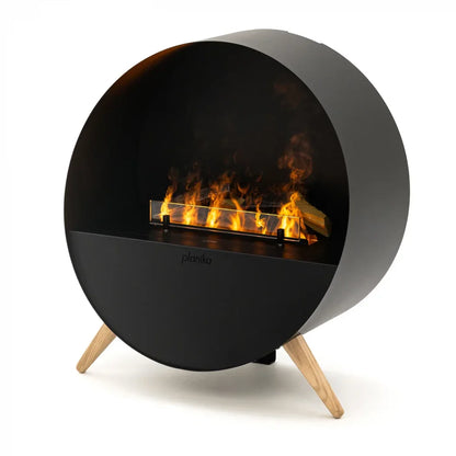 Șemineu Electric Misty Opti-Myst - Negru cu Flacără Realistă