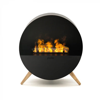 Șemineu Electric Misty Opti-Myst - Negru cu Flacără Realistă