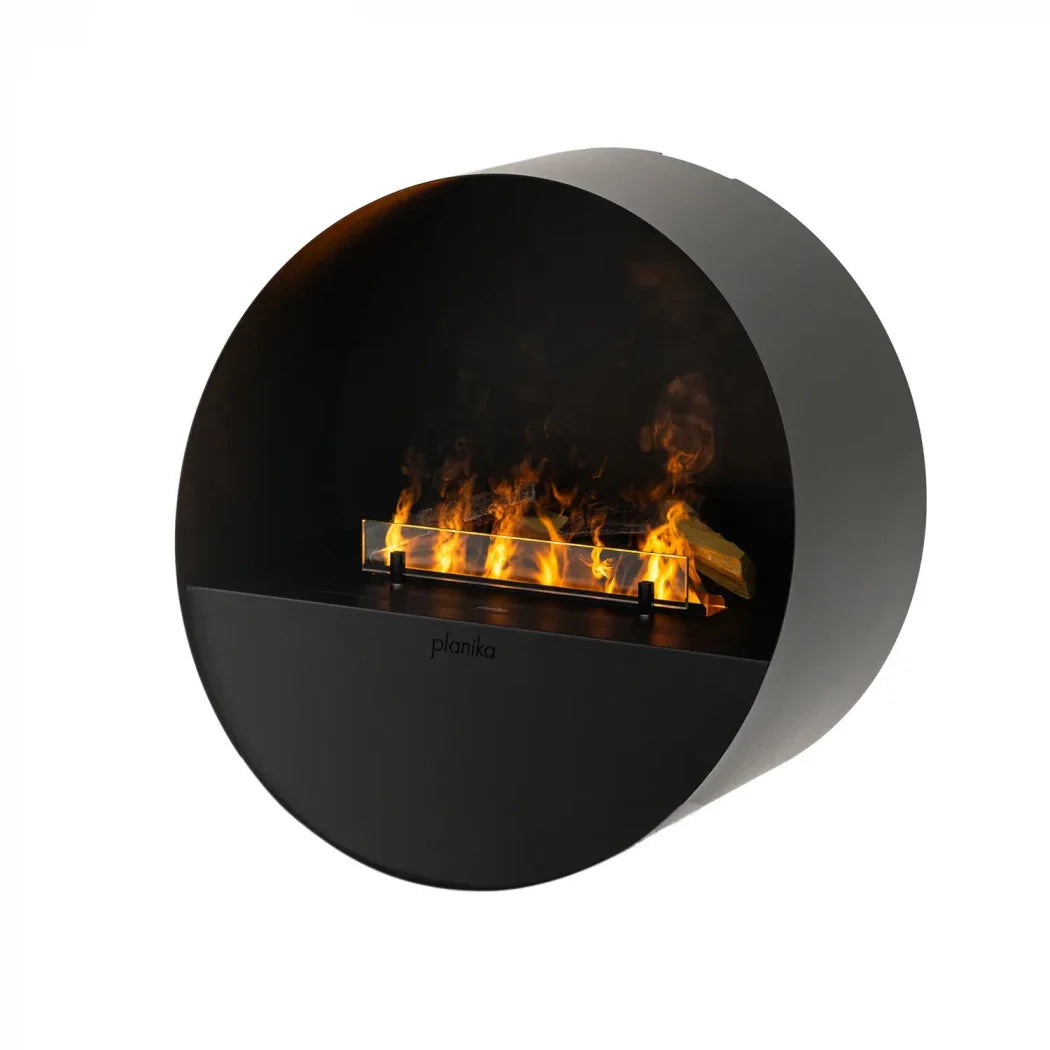 Șemineu Electric Misty Opti-Myst - Negru cu Flacără Realistă