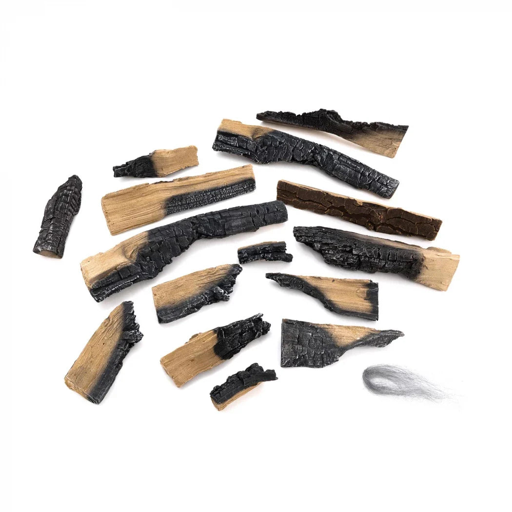 Set Decorativ din Lemne pentru Șemineu Bioetanool Planika Panorama