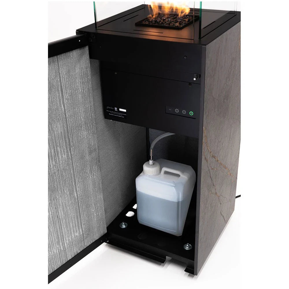 Șemineu Bioetanol de Exterior Planika Porto Daze / Laurent - Design Elegant Dekton