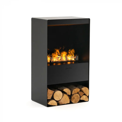 Șemineu cu Abur - Negru Elegant cu Tehnologie Opti-Myst