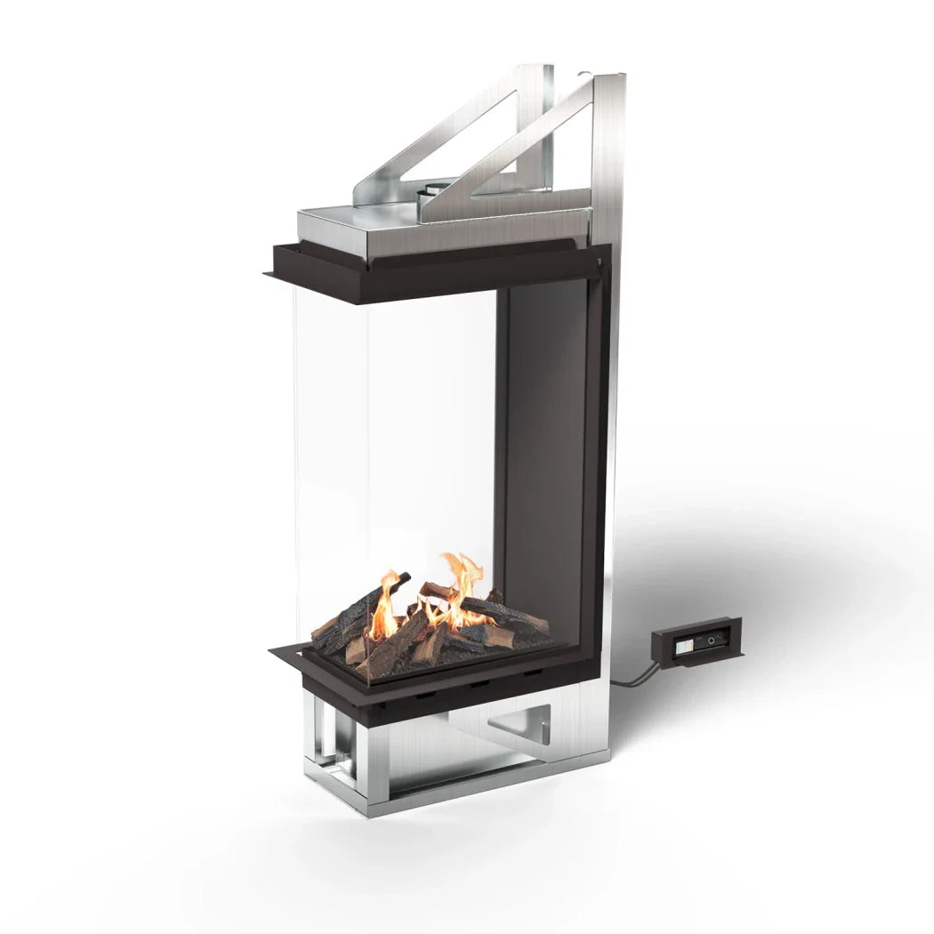 Divizor de Cameră Vitro Planika – Șemineu Tri-Lateral pe Bioetanol cu Tehnologie BEV®