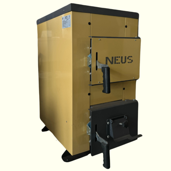 Centrală Termică pe Combustibil Solid NEUS 15 kW cu Plită și Ochi de Gătit - Eficiență și Versatilitate