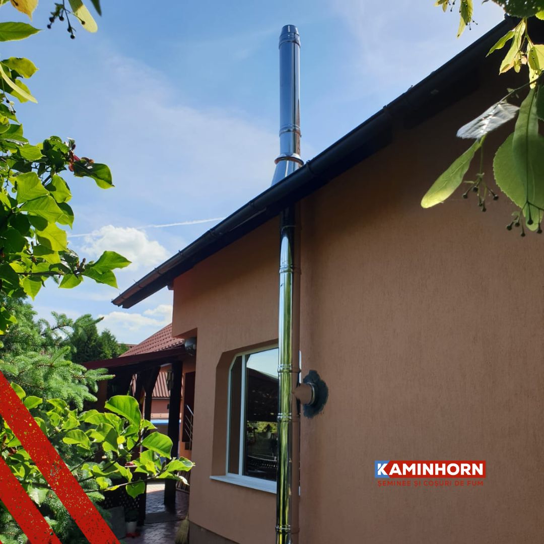 Coș de fum profesional – Kaminhorn Primo bază 0