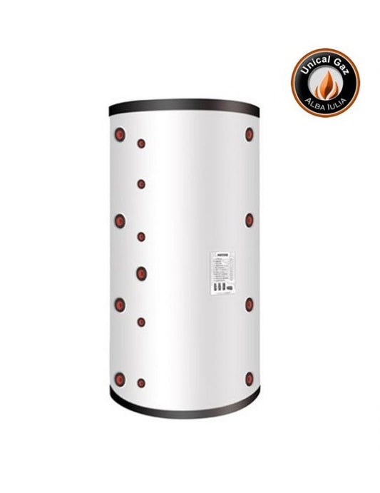 Kruger 800L Buffer Tank with Stainless Steel DHW Coil and Heating Coil