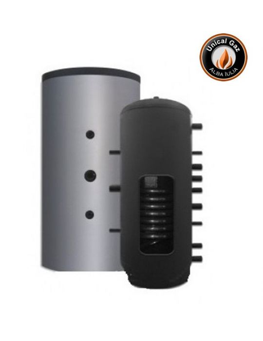 Puffer Sunsystem P 2500L fără serpentină, cu izolație termică inclusă