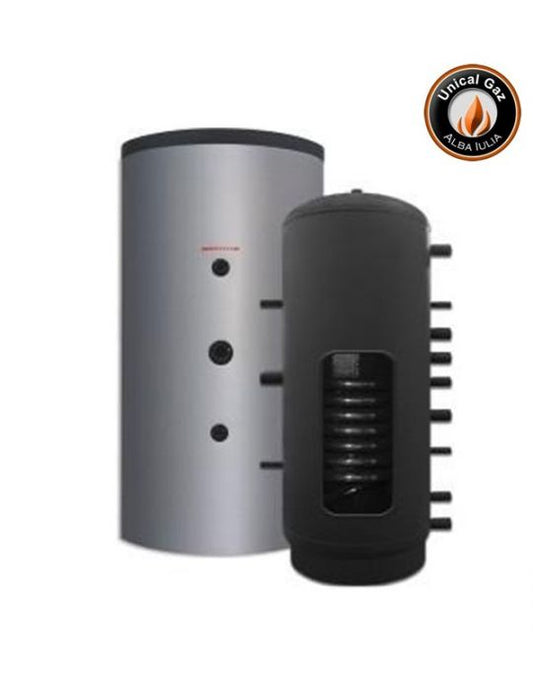 Puffer Sunsystem PR1 2000L cu o serpentină și izolație termică inclusă