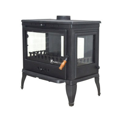 Crama Retro FS-043 cu Triplu Geam: Efiiență Energetică de 9 kW pentru Lemn și Cărbune
