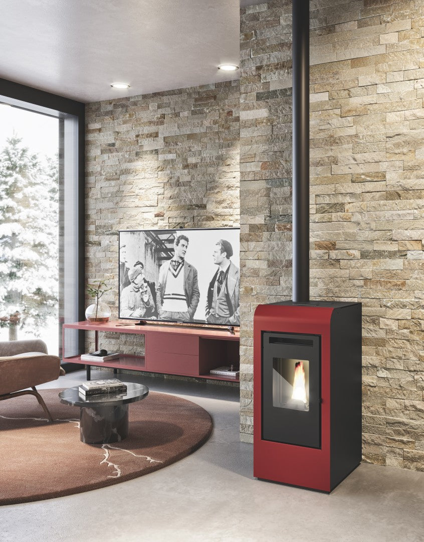 Sobă pe peleți Eva Calor RITA plus – 9.5kW