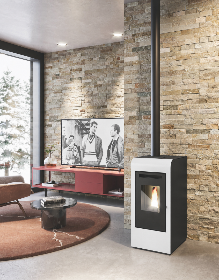 Sobă pe peleți Eva Calor RITA plus – 9.5kW