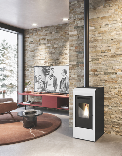 Sobă pe peleți Eva Calor RITA plus – 9.5kW