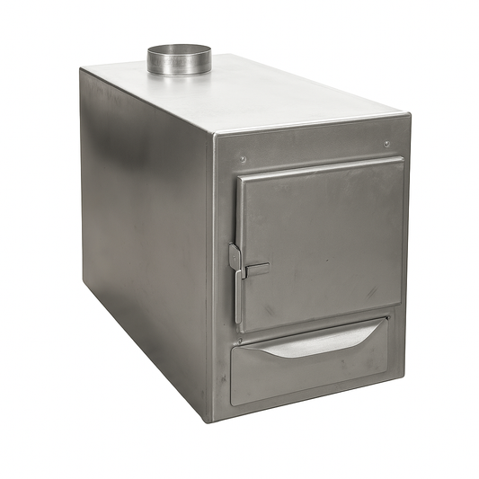 Soba exterioara din inox pt ciubar 75x38