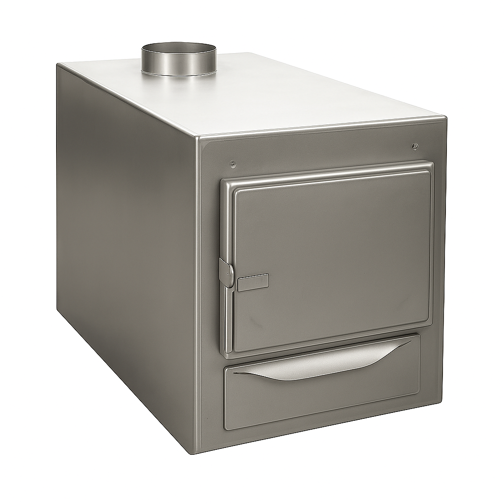 Soba exterioara din inox pt ciubar 60x60