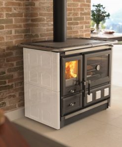 Soba gatit pe lemne Rosa XXL 5.0 – Maiolica (11kW) –