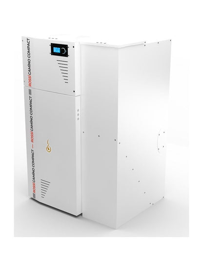 Rossi Camino Compact 15kW Pellet Stove with 153L Integrated Hopper
